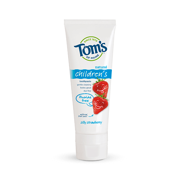 Toms of Maine Fluoride-Free Toothpaste for Children - Strawberry - 4.2oz